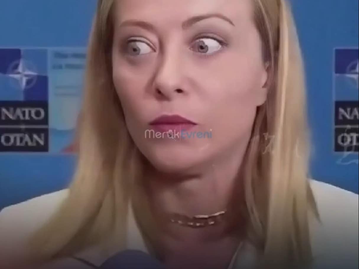 DİPLOMASİYİ YIKAN LİDER: GİORGİA MELONİ'NİN MİMİKLERİ!