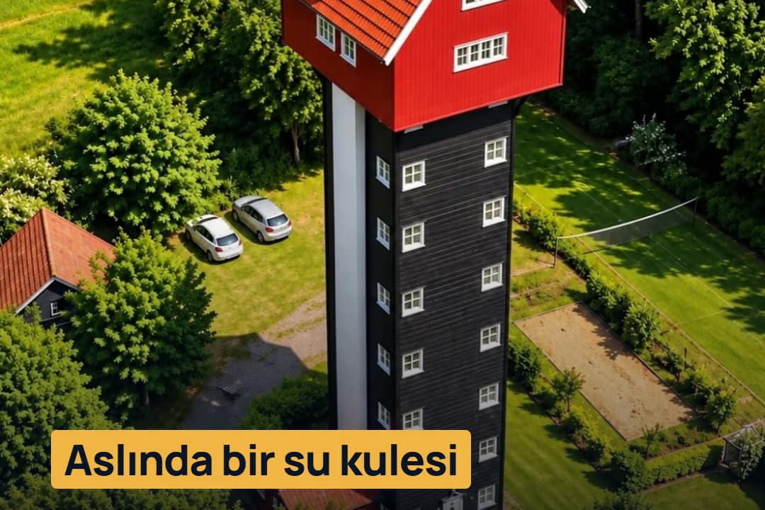 Aslında bir su kulesi