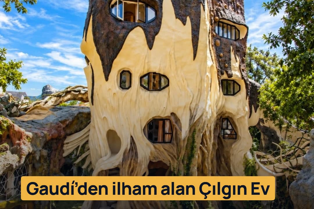 Gaudí’den ilham alan Çılgın Ev
