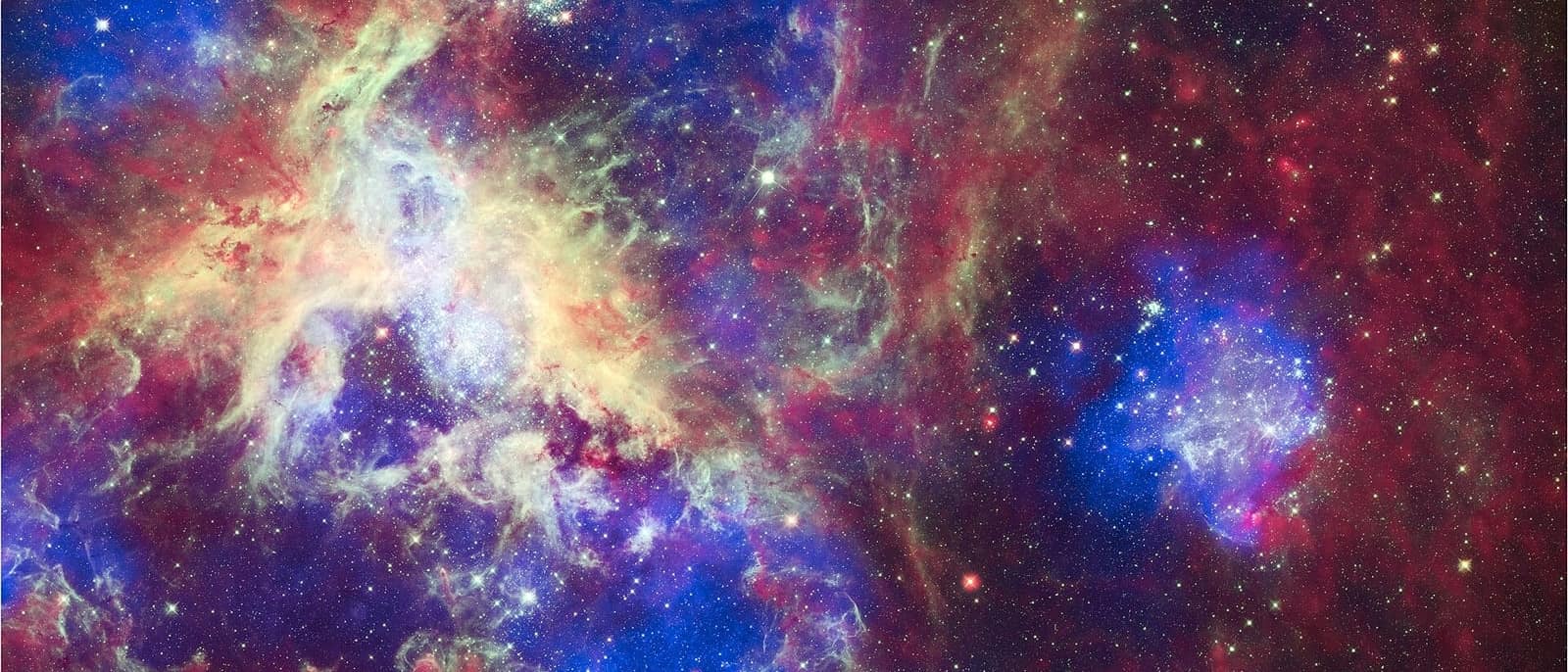 Hubble Uzay Teleskobu'nun Tarantula Bulutsusu görüntüsü