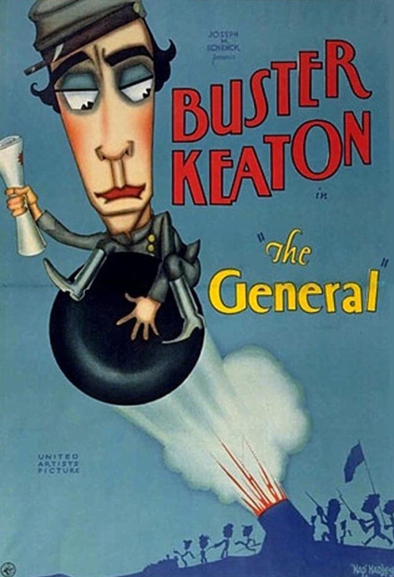 The General (1926) filminin afişi