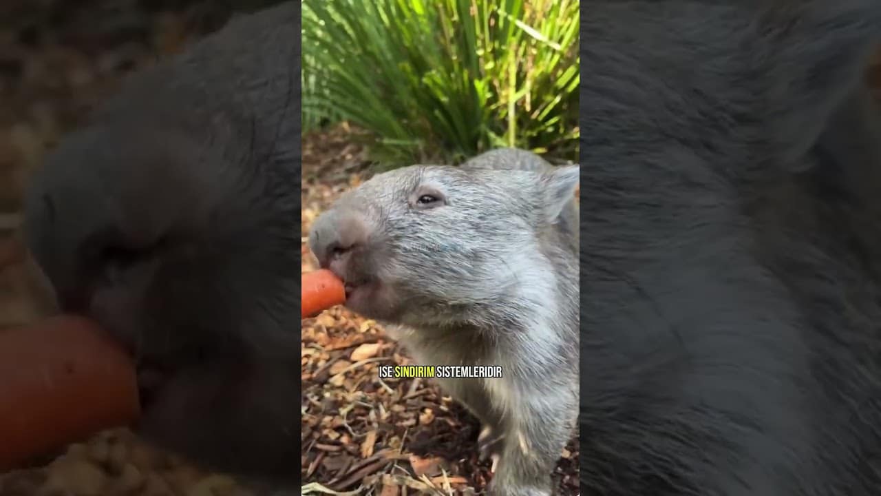 Poposuyla Kafa Ezen Hayvan! Wombat'ın Kusursuz Zırhı!