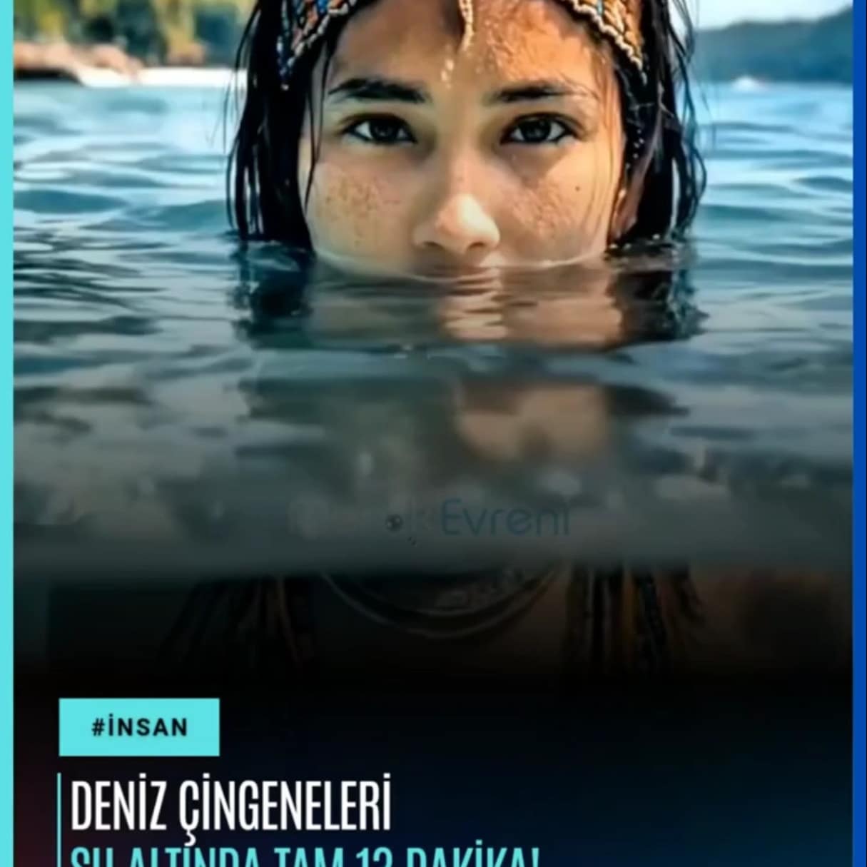 Deniz Çingeneleri, Su Altında Tam 13 Dakika!