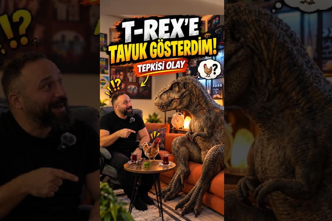T-Rex, Tavuğun Akrabası Olduğunu Öğrenirse Ne Olur?
