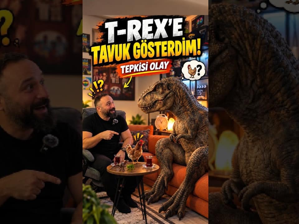 T-Rex, Tavuğun Akrabası Olduğunu Öğrenirse Ne Olur?