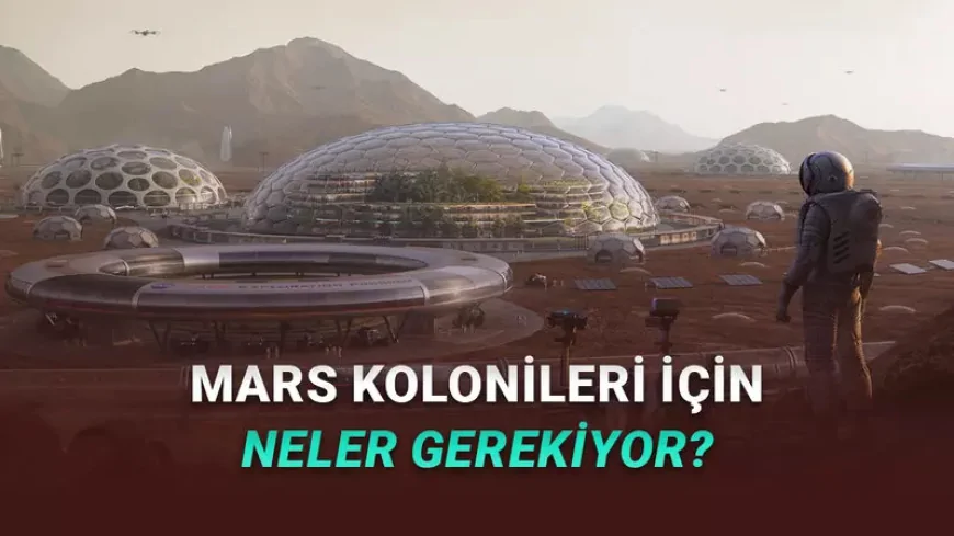 Bir Gün Mars'a Yerleşmek İstiyorsak Sahip Olmamız Gereken 6 Teknoloji